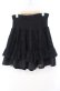画像3: Qutie Frash / 蜘蛛の巣レースティアードスカート  ブラック O-25-11-03-065-QU-SK-IG-OS (3)