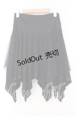 画像3: Ozz oneste / チュールランダムインナースカート ブラック  O-25-11-03-068-OO-SK-IG-OS