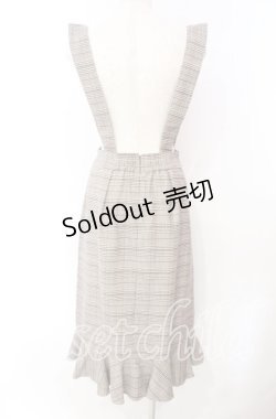 画像3: LODISPOTTO / チェックフリルサススカート S ブラウン O-25-11-03-071-LO-SK-OW-OS