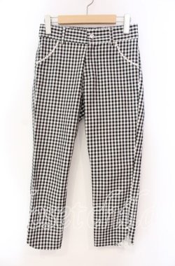 画像1: LODISPOTTO / ギンガムパンツ S クロ O-25-11-03-073-LO-PA-OW-OS