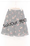mille fille closet by LODISPOTTO / サクランボスカート S クロ O-25-11-03-075-LO-SK-OW-OS