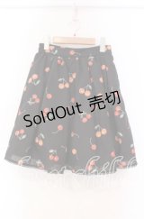 mille fille closet by LODISPOTTO / サクランボスカート S クロ O-25-11-03-075-LO-SK-OW-OS
