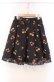 画像1: mille fille closet by LODISPOTTO / サクランボスカート S クロ O-25-11-03-075-LO-SK-OW-OS (1)