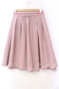 画像3: LODISPOTTO / 裾レースラップ風スカート S ピン O-25-11-03-076-LO-SK-OW-OS