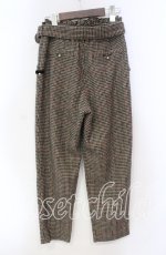 画像3: 【SALE】LODISPOTTO / ミニリボン配色千鳥パンツ M ブラウン O-25-11-03-077-LO-PA-OW-ZT177 (3)