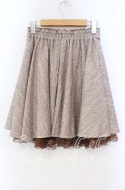 画像2: LODISPOTTO / ミニリボン使いフレアスカート M ベージュ O-25-11-03-078-LO-SK-OW-OS