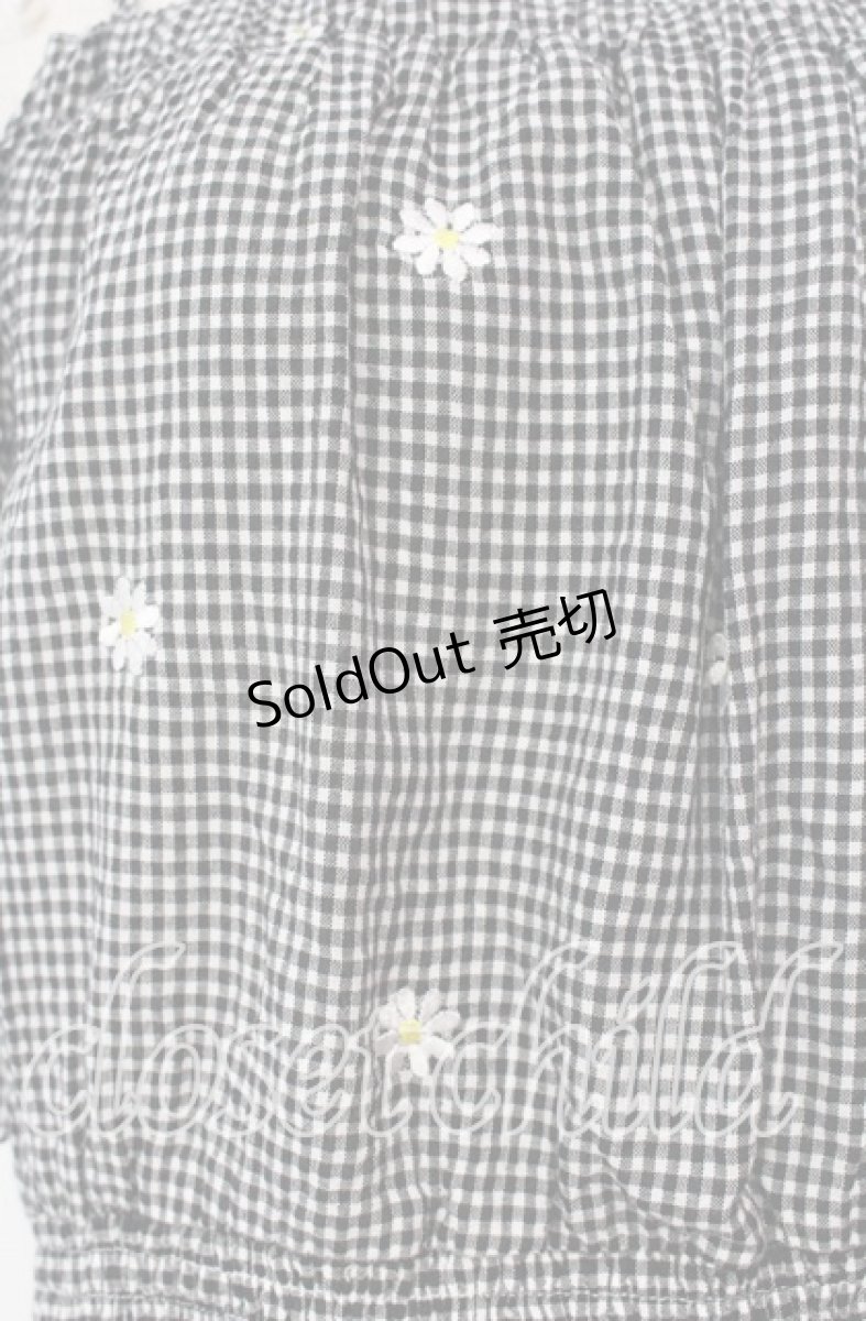 画像2: 【SALE】LODISPOTTO / フラワー刺繍オフショルトップス M クロ O-25-11-03-081-LO-TO-OW-ZT180 (2)