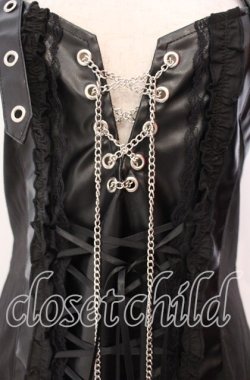 画像2: ACDC RAG / 2ダンワンピース  ブラック O-25-11-03-090-PU-OP-OW-OS