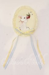 PINK HOUSE / スイーツスプリングバニーワッペンブローチ  イエロー O-25-11-03-002-LO-ZA-IG-OS