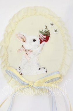 画像2: PINK HOUSE / スイーツスプリングバニーワッペンブローチ  イエロー O-25-11-03-002-LO-ZA-IG-OS