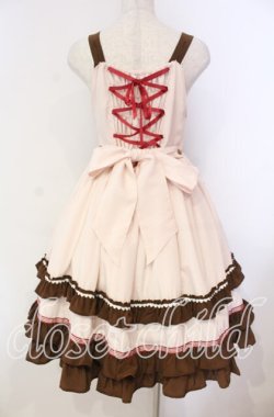 画像7: BABY,THE STARS SHINE BRIGHT / La Patisserie Chocolatジャンパースカート  薄ピンク O-25-11-03-010-BA-OP-IG-OS