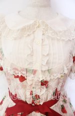 画像2: Emily Temple cute / Dear Strawberry Anniversaryドレス  アイボリー O-25-11-03-011-ET-OP-IG-OS (2)