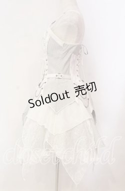 画像4: Ozz Croce / Garden of Fallen Angel ビスチェワンピース  ホワイト O-25-11-03-012-OO-OP-OW-OS
