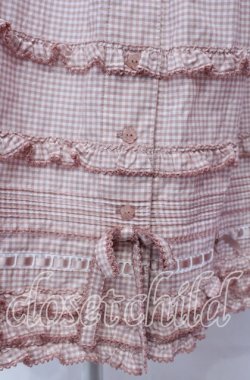 画像2: PINK HOUSE / ティアードスカート  ピンク+ O-25-11-03-013-LO-SK-IG-OS