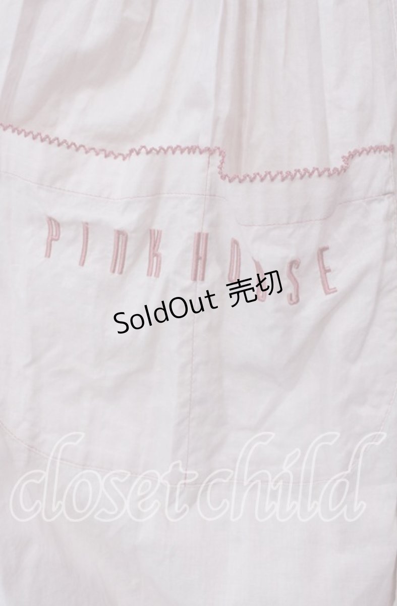 画像3: PINK HOUSE / ローンタブリエ付き水玉プリントワンピース  ピンク O-25-11-03-014-LO-OP-IG-OS (3)