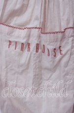 画像3: PINK HOUSE / ローンタブリエ付き水玉プリントワンピース  ピンク O-25-11-03-014-LO-OP-IG-OS (3)