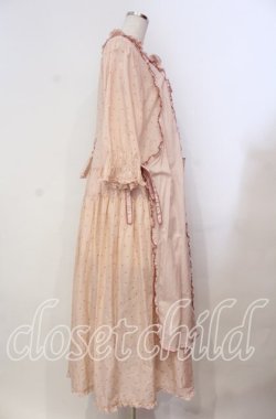 画像4: PINK HOUSE / ローンタブリエ付き水玉プリントワンピース  ピンク O-25-11-03-014-LO-OP-IG-OS