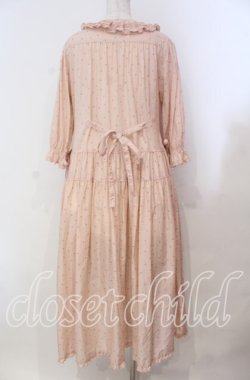 画像5: PINK HOUSE / ローンタブリエ付き水玉プリントワンピース  ピンク O-25-11-03-014-LO-OP-IG-OS