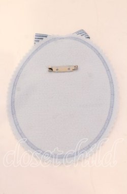 画像2: PINK HOUSE / さざ波とねこ刺繍ブローチ  サックス O-25-11-03-003-LO-TO-IG-OS