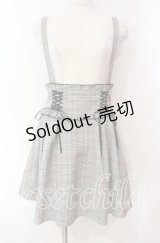 MA*RS / ダブルレースアップサススカート  クロ O-25-11-03-018-EL-SK-OW-OS