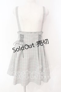 MA*RS / ダブルレースアップサススカート  クロ O-25-11-03-018-EL-SK-OW-OS