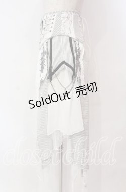 画像3: Ozz Croce / Garden of Fallen Angelコルセットスカート  ホワイト O-25-11-03-019-OO-SK-OW-OS