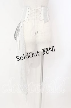 画像4: Ozz Croce / Garden of Fallen Angelコルセットスカート  ホワイト O-25-11-03-019-OO-SK-OW-OS