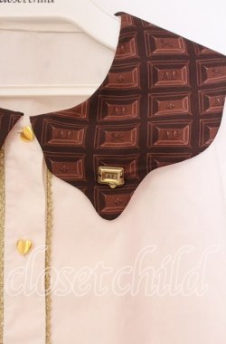 画像2: Angelic Pretty / Chocolaterieブラウス  薄ピンク O-25-11-03-020-AP-BL-IG-OS