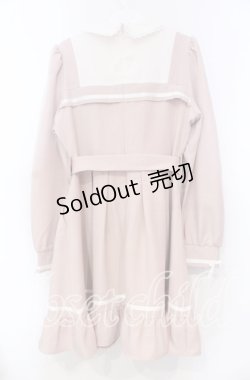 画像3: DearMyLove / 探偵ネクタイワンピース M ピンク O-25-11-04-032-EL-OP-OW-OS