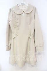 DearMyLove / パイピングフリルナースワンピース M ベージュ O-25-11-04-033-EL-OP-OW-OS