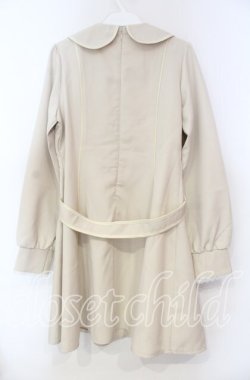 画像3: DearMyLove / パイピングフリルナースワンピース M ベージュ O-25-11-04-033-EL-OP-OW-OS