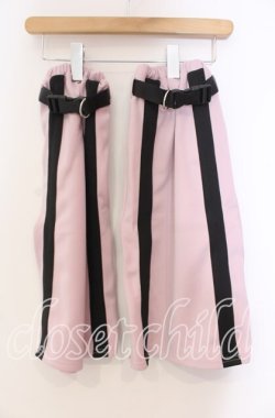 画像1: DearMyLove / 選べる丈ラインジャージレッグウォーマー  ピンク O-25-11-04-004-EL-ZA-OW-OS