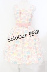 Emily Temple cute / プレゼントBOXノースリーブワンピース  ピンク O-25-11-04-036-ET-OP-IG-OS