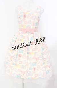 Emily Temple cute / プレゼントBOXノースリーブワンピース  ピンク O-25-11-04-036-ET-OP-IG-OS