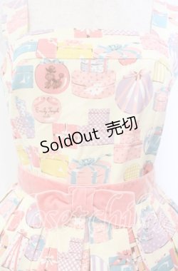 画像2: Emily Temple cute / プレゼントBOXノースリーブワンピース  ピンク O-25-11-04-036-ET-OP-IG-OS