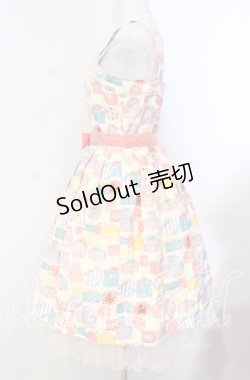 画像3: Emily Temple cute / プレゼントBOXノースリーブワンピース  ピンク O-25-11-04-036-ET-OP-IG-OS