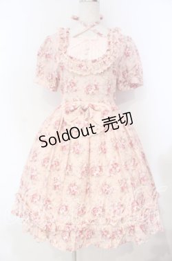 画像1: BABY,THE STARS SHINE BRIGHT / 夏の庭園ワンピース  ピンク O-25-11-04-037-BA-OP-IG-OS
