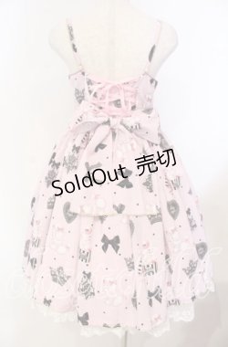 画像5: Angelic Pretty / Mademoiselle de Parisジャンパースカート  ピンク O-25-11-04-038-AP-OP-YM-OS