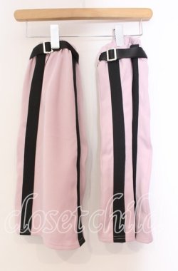 画像3: DearMyLove / 選べる丈ラインジャージレッグウォーマー  ピンク O-25-11-04-004-EL-ZA-OW-OS