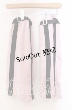 画像3: DearMyLove / 選べる丈ラインジャージレッグウォーマー  ピンク O-25-11-04-004-EL-ZA-OW-OS