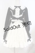 DearMyLoveEmily / プリンセスティアードはしごレースフリルワンピース M クロ×シロ O-25-11-04-041-LO-OP-IG-OS