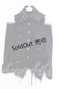 ACDC RAG / 2ラペルシャツ  ブラック O-25-11-04-005-PU-BL-OW-OS