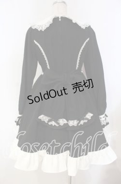 画像4: DearMyLoveEmily / プリンセスティアードはしごレースフリルワンピース M クロ×シロ O-25-11-04-041-LO-OP-IG-OS