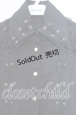 画像2: ACDC RAG / 2ラペルシャツ  ブラック O-25-11-04-005-PU-BL-OW-OS