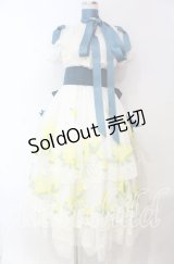 BAROQUE /  x Sakizoコラボ Mimosaドレス  シロ O-25-11-04-044-EL-OP-IG-OS
