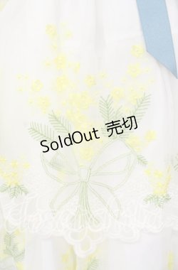 画像3: BAROQUE /  x Sakizoコラボ Mimosaドレス  シロ O-25-11-04-044-EL-OP-IG-OS