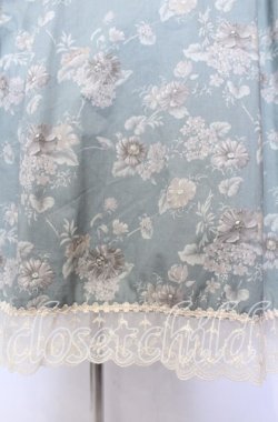 画像2: Victorian maiden / カントリーハイウエストスカート  ライトグリーン O-25-11-04-045-CL-SK-IG-OS