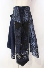 画像1: Qutie Frash / ラップリボンコルセット  ブルー O-25-11-04-046-QU-SK-OW-ZT546 (1)