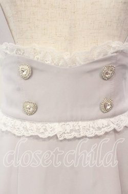 画像2: DearMyLove / ときめきハートビジューレーススカート S グレー O-25-11-04-047-EL-SK-OW-OS