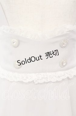 画像2: DearMyLove / ときめきハートビジューレーススカート S グレー O-25-11-04-047-EL-SK-OW-OS